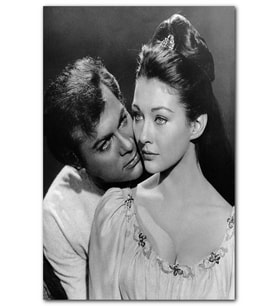 Cakatablo Taras Bulba Tony Curtis Christine Kaufmann MDF Tablo