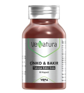 Venatura Çinko & Bakır 60 Kapsül