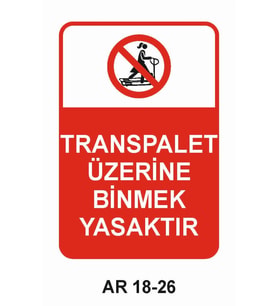 İŞ GÜVENLİĞİ UYARI LEVHASI 1 ADET PVC 21 X 29CM
