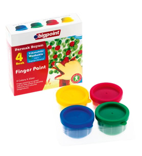 Bigpoint Parmak Boyası 4 Renk x 35 ml