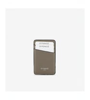 Magsafe Hakiki Deri Kartlık Haki Matto (Haki Cilt)