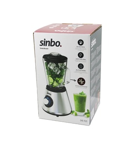 Sinbo Turbo Doğrayıcı Blender - Buz Kırıcı - 1.5 Litre Cam Hazne