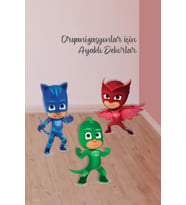 Pj mask Ayaklı Pano Seti ( Ayaklı Dekor Pano )