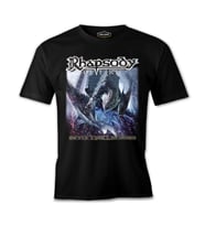 Rhapsody of Fire - In to the Legend Siyah Erkek Tshirt