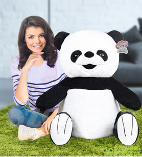 SEVİMLİ PANDA NO 3 (Beyaz)