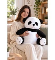 SEVİMLİ PANDA 90 cm (Beyaz)