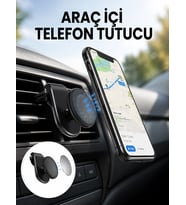 Güçlü Mıknatıslı Araç İçi Telefon Tutucu - Evrensel Uyum Yeni Nesil