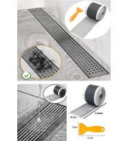 Çok Amaçlı Kesilebilir Gider Süzgeci Sineklik Tamir Kiti 10 cm * 4 metre