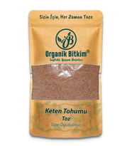 Organik Bitkim Keten Tohumu Toz 1000 gr