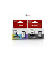 Pg-46 /cl-56 Pixma E404/e414/e464/e484 Siyah Ve Renkli Kartuş