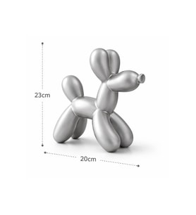 Büyük Boy 25cm Balon Köpek Biblo Obje Dekoratif Heykel, Modern Ev & Ofis Aksesuarı Hediyelik