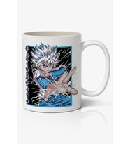 Hunter × Hunter  Zoldyck Killua Anime Temalı Kupa Bardak - Sevgiliye Arkadaşa Hediye (Beyaz)