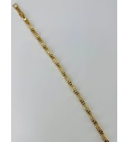 Zirkon Taşlı Pirinç Bileklikler 17+2 Cm - Kbl0380