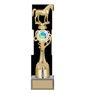 ODAK KUPA - Figürlü Kupalar - At Figürlü Kupalar FG-033 B - 37 cm