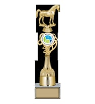 ODAK KUPA - Figürlü Kupalar - At Figürlü Kupalar FG-033 B - 37 cm