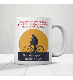 Benim Sevgili Babam Baskılı Babalar Günü Kupa Bardak Kahve Kupa Bardak-2