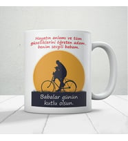 Benim Sevgili Babam Baskılı Babalar Günü Kupa Bardak Kahve Kupa Bardak-2