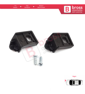 VW Touran MK1 2003-2010 Caddy MK3 2004-2010 1T0998226 İçin Sağ Ön Far Ayak Tamir Seti