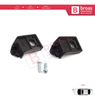 VW Touran MK1 2003-2010 Caddy MK3 2004-2010 1T0998226 İçin Sağ Ön Far Ayak Tamir Seti