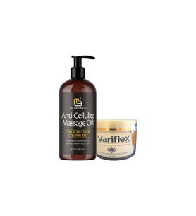 Anti-Cellulite Selülitlere Son Anti-Selülit Masaj Yağı 240 ml  + Variflex Varis Giderici Krem 100 ml