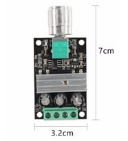 DC 6V-28V 3A 80W Pwm Motor Hız Kontrol Ayarlanabilir Hız Regülatörü Devresi 