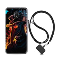 Xiaomi Redmi 8A 8 Pro 9C 9T 10C 11T Pro Kılıf Boyun Askılı Silikon Karga 1616