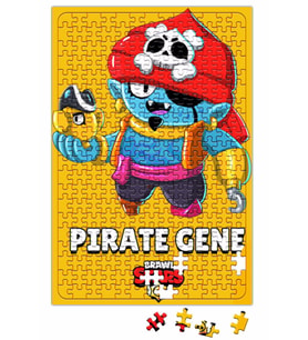 Brawl Stars Pırate Gene Puzzle 240 Parça Yapboz