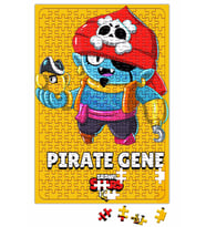 Brawl Stars Pırate Gene Puzzle 240 Parça Yapboz