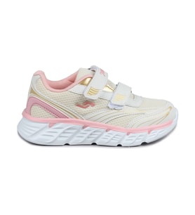 Jump 30002 Patik Kız Çocuk Sneaker Spor Ayakkabı Bej Pembe