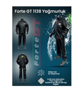 Yağmurluk Forte Gt 1138 Pvc Takım Xxl