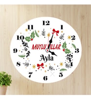 Yılbaşı İsimli Duvar Saati