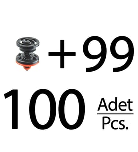 Volkswagen için Döşeme Klipsi- 100 Adet