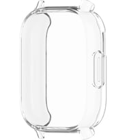 XIAOMI Redmi Watch 5 Lite ile Uyumlu Tam Kapatan Çerceve Önü Kapalı Tasarım Silikon Kılıf Çerçeve Darbe ve çiziklere Karşı Koruma Şeffaf