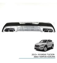Hyundai Tucson Uyumlu Arka Koruma 2015-2018 Parça (Çok Renkli)