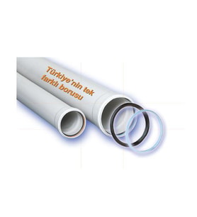 Ege Yıldız 110X2000 Pvc Boru 2,2 mm