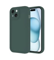İphone 14 Kılıf Viera Silikon - Koyu Yeşil