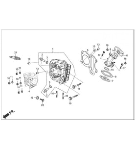 HR-ORT F2783 DASH DUET MANIFOLD (Siyah)