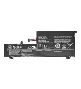 Lenovo Yoga 720-15 (80X7) ile Uyumlu Notebook Bataryası Pili (Siyah)