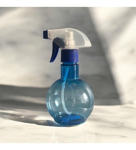 Chemood 350 ml Boş Sprey Şişesi, Berber Spreyi, Dezenfektan Sprey Şişesi (Mavi)