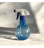 Chemood 350 ml Boş Sprey Şişesi, Berber Spreyi, Dezenfektan Sprey Şişesi (Mavi)