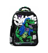 CHIMOLA SKATEBOARD DINO SIRT ÇANTASI 12" ÇOK RENKLİ (E)
