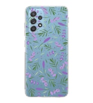 PrintiFy Samsung A52S 5G ile Uyumlu Water Color 3  Kamera Korumalı Şeffaf  Kılıf