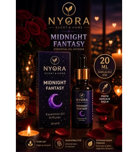 Midnight Fantasy Ortam Kokusu Buhurdanlık Esansı & Diffuser 20 ml Damlalıklı