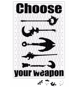 Support Choose Your Weapon Puzzle 240 Parça Yapboz