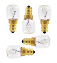 Çetintaş İle Uyumlu Ankastre Davlumbaz Buzdolabı Fırın 15 Watt Gün Işığı 300° Halojen Ampül 5 Adet