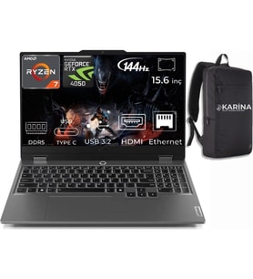 Lenovo Loq 15ARP9 Amd Ryzen 7-7435HS 83JC006ATR-111 8gb 512GB RTX4050 6gb W11PRO 15.6 Inç 144Hz Fhd Gaming Laptop