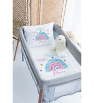 %100 Delux Pamuk Isme Özel 70x120 Park Yatak Nevresim Takımı