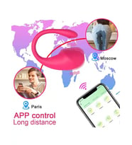 Çiftler için Giyilebilir Telefon Kontrollü Vibratör