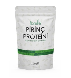 Fibrelle Pirinç Protein 100Gr