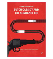 No585- Butch Cassidy And The Sundance Kid Tablo Ahşap Poster Dekoratif